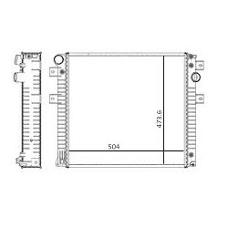 RADIADOR DE AGUA RMM981001...