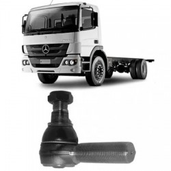 Terminal Direção N603 Rosca Dir Compativel Caminhões Mb Sv